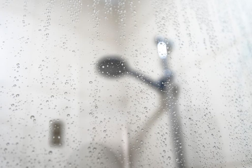 humidité dans la douche